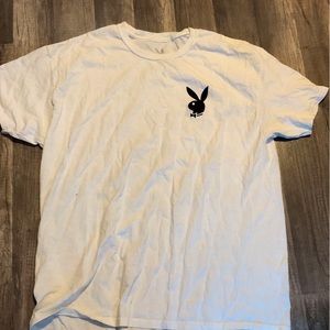 White playboy shirt